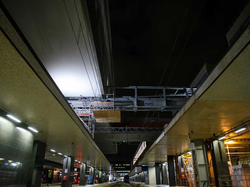 passerella stazione termini